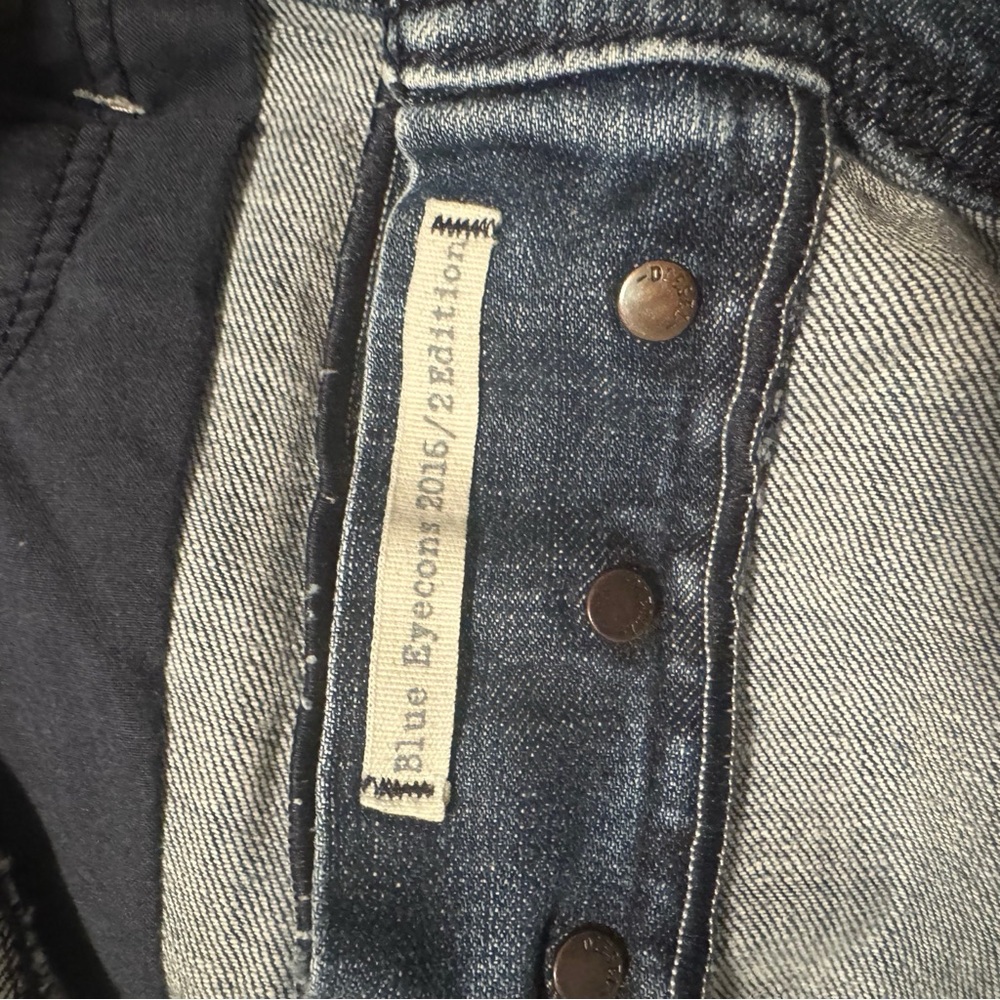 Men's Diesel Grunge Distressed Jeans Sz 33 - Picture 5 of 9